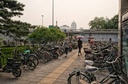 Пекин. Велостоянка возле метро