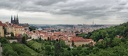 Прага. Вид со стороны Страгова