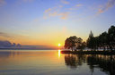 Закат на озере Плещеево.